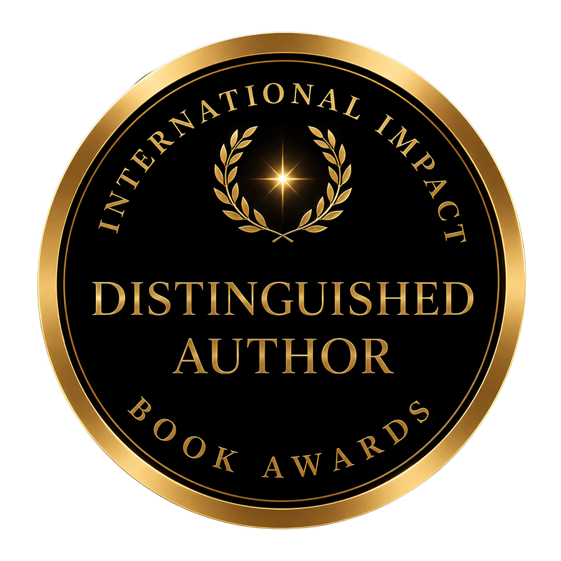International Impact Book Awards — Distinguished Author seal